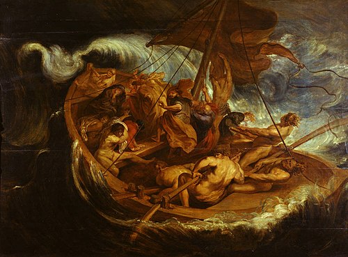 Christ on the Sea of Galilee, 1611, Pierre Paul Rubens