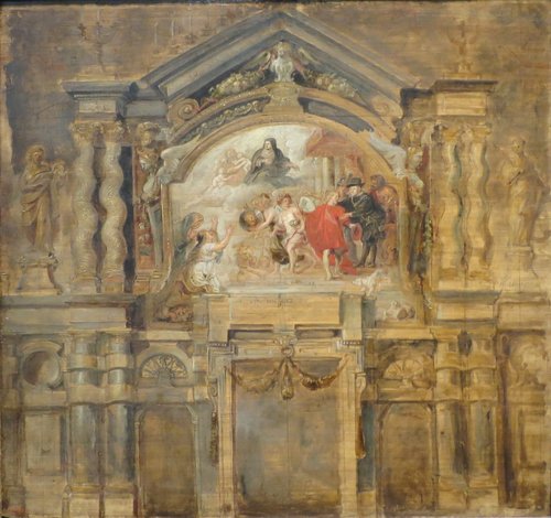 Apotheosis of Infanta Isabella, 1634, Pierre Paul Rubens