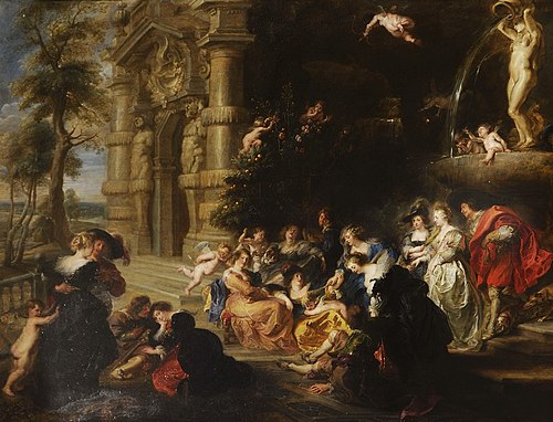 The Garden of Love, 1640, Pierre Paul Rubens