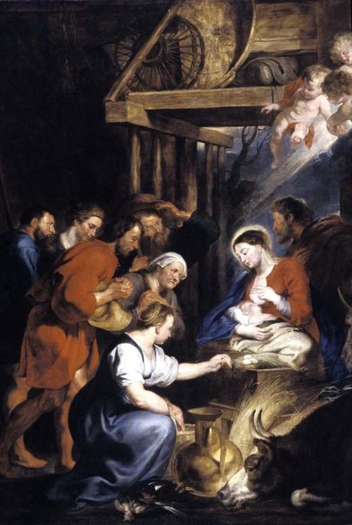 L'Adoration des Bergers, 1615, Pierre Paul Rubens