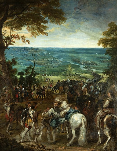Henry IV at the siege of Amiens, 1630, Pierre Paul Rubens