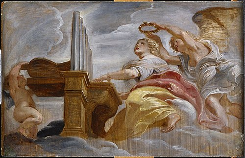 Saint Cecilia, 1620, Pierre Paul Rubens
