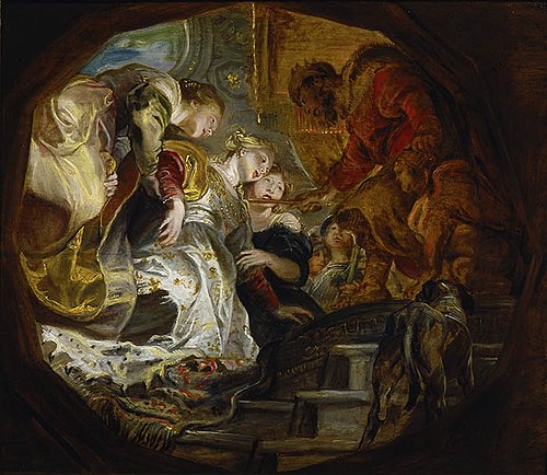 Esther before Ahasuerus, 1620, Pierre Paul Rubens
