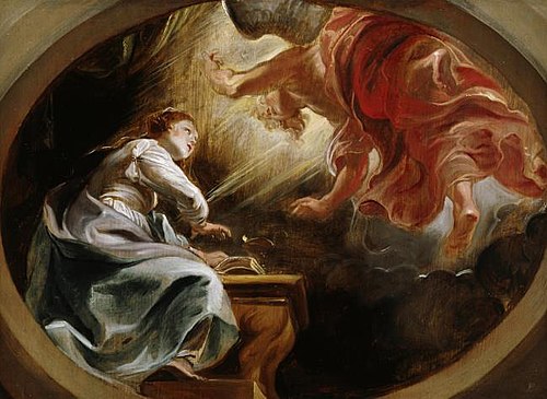 The Annunciation, 1620, 1620, Pierre Paul Rubens