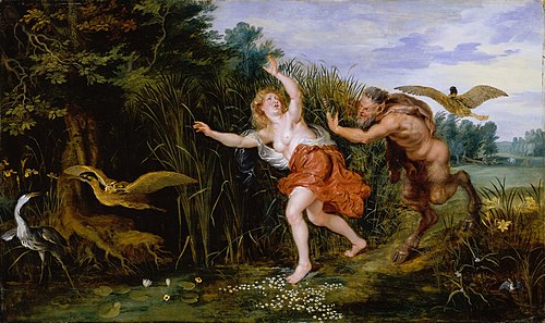 Pan et Syrinx, 1625, Pierre Paul Rubens