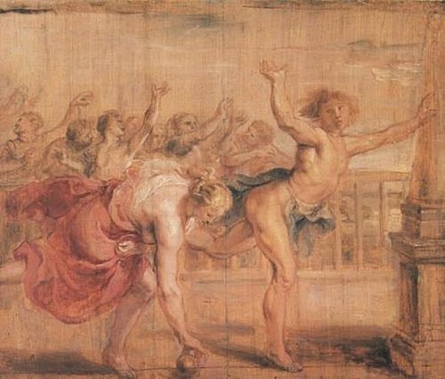 Atalanta and Hippomenes (Ovid, Metamorphoses, X, 560-680), 1637, Pierre Paul Rubens