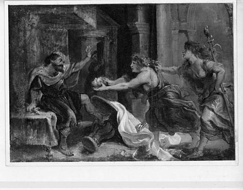 The banquet of Tereus (Ovid, Metamorphoses, VI, 647-674), 1637, Pierre Paul Rubens