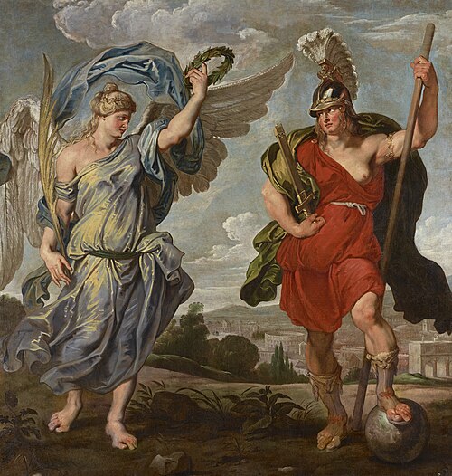 Virtus and Victoria, 1618, Pierre Paul Rubens