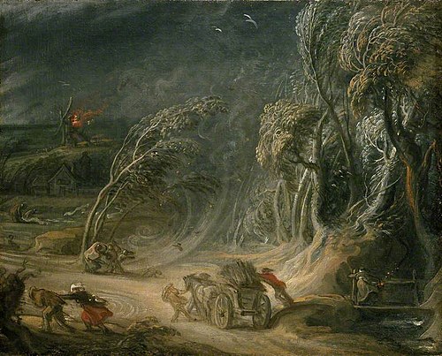 Landscape: A Storm, 1620, Pierre Paul Rubens