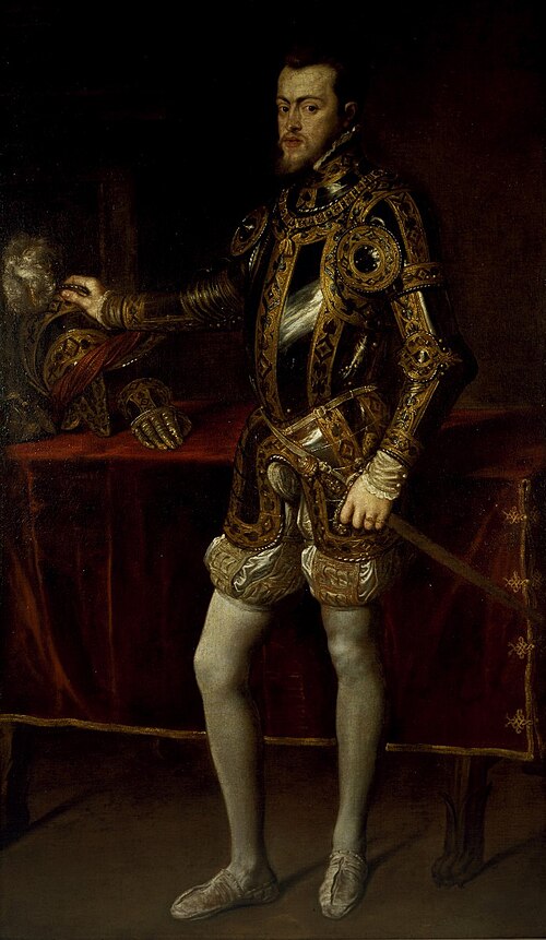 Portrait of Philip II of Spain, 1628, Pierre Paul Rubens