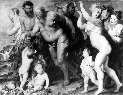 The March of the Silenus., , Pierre Paul Rubens