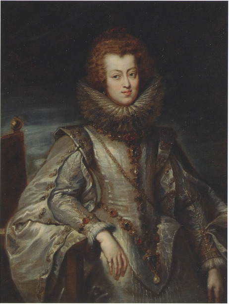 Portrait of Maria Anna, Infanta of Spain, Archduchess of Austria, later Queen of Hongary and Bohemia, 1628, Pierre Paul Rubens