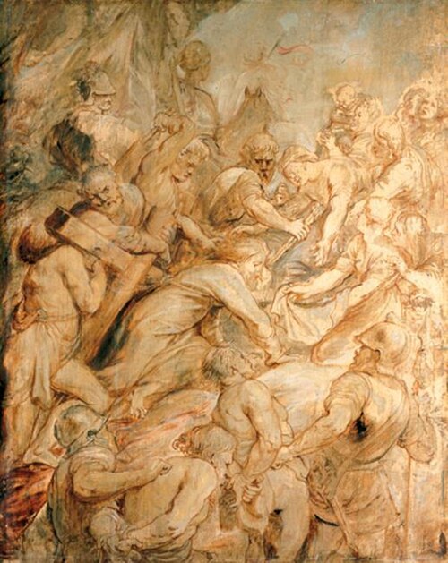 Christ carrying the cross, 1634-1637, 1637, Pierre Paul Rubens