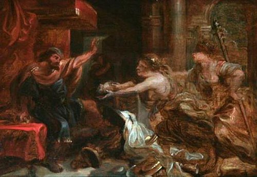 The banquet of Tereus (Ovid, Metamorphoses, VI, 647-674), after 1636, 1637, Pierre Paul Rubens