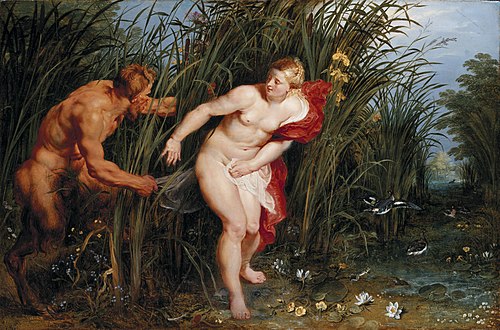Pan et Syrinx, 1602, Pierre Paul Rubens