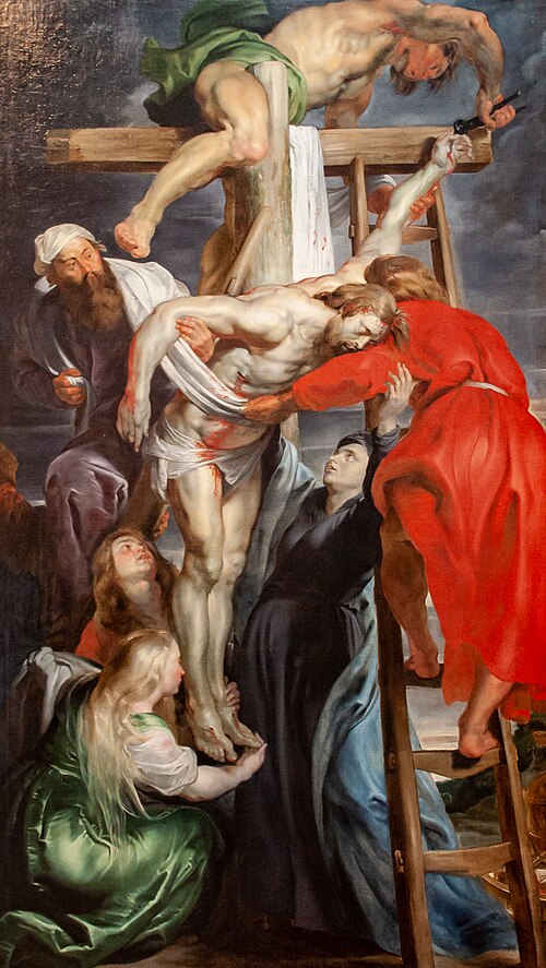 La Descente de Croix, 1613, Pierre Paul Rubens