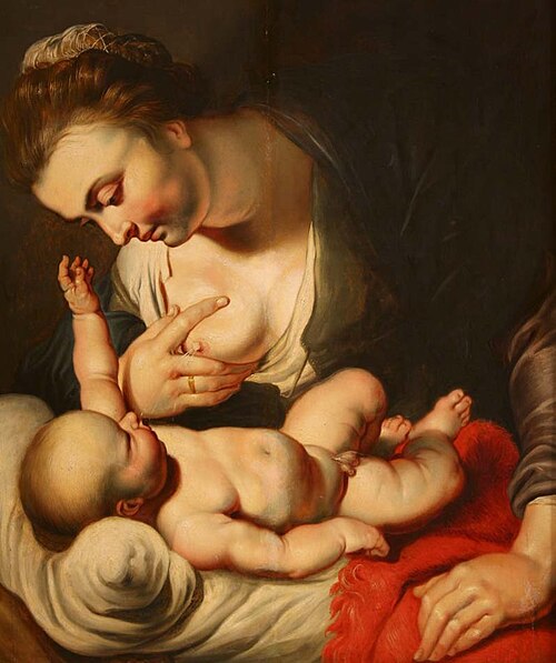 The Virgin Nursing the Christ Child, 1640, Pierre Paul Rubens