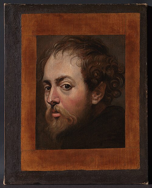 Self-portrait, 1607, Peter Paul Rubens
