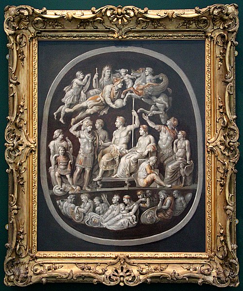 Gemma Tiberiana, ou L'Apothéose de Germanicus, 1625, Pierre Paul Rubens