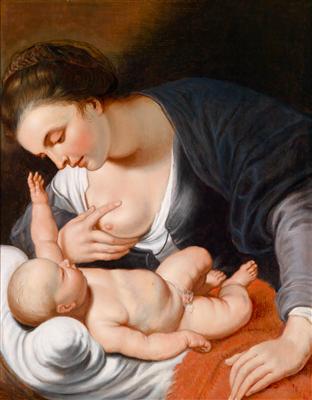 Nursing Madonna and Child, after 1630, 1635, Pierre Paul Rubens