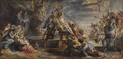 The Raising of the Cross, 1638, Pierre Paul Rubens