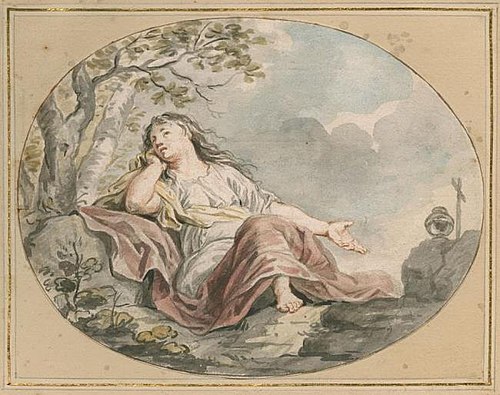 Saint Mary Magdalene, 1750, Pierre Paul Rubens