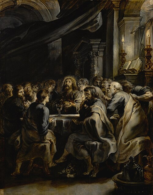 The Last Supper, circa 1631-1632, 1631, Pierre Paul Rubens