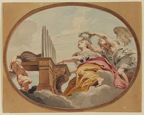 Saint Cecilia, 1751, Pierre Paul Rubens