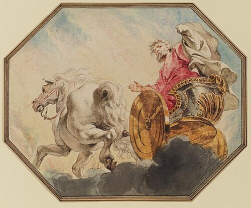 Elijah, 1751, Pierre Paul Rubens