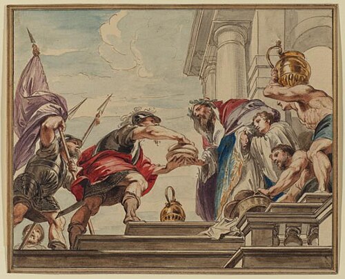 Abraham and Melchisidek, 1751, Pierre Paul Rubens
