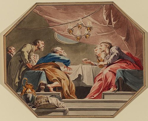 Last Supper, 1751, Pierre Paul Rubens