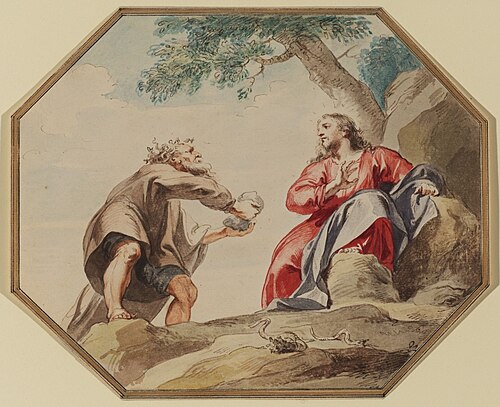 Temptation of Christ, 1751, Pierre Paul Rubens
