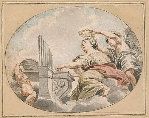 Saint Cecilia, 1730, Pierre Paul Rubens