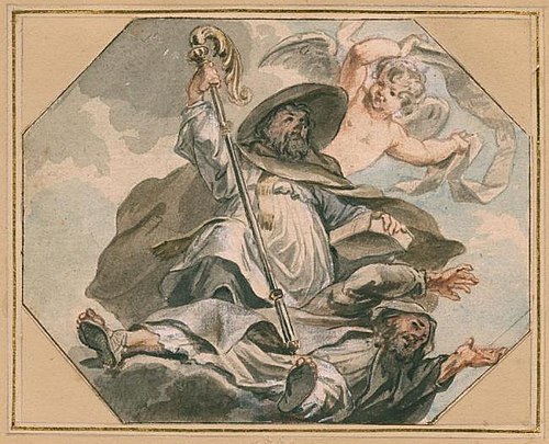 Saint Athanasius, 1730, Pierre Paul Rubens