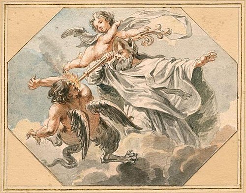 Saint Gregory of Nazianzus, 1730, Pierre Paul Rubens