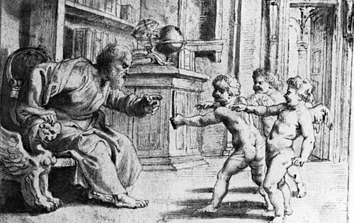 draft vignette for Opticorum libri sex by Franciscus Aguilon, circa 1613, 1613, Pierre Paul Rubens