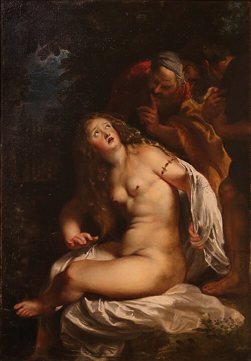 Suzanne et les vieillards, 1606, Pierre Paul Rubens