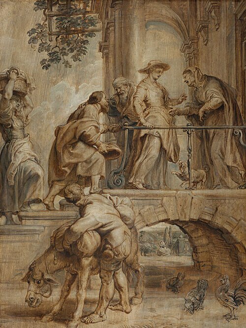 Visitation of Virgin Mary, 1633, Peter Paul Rubens