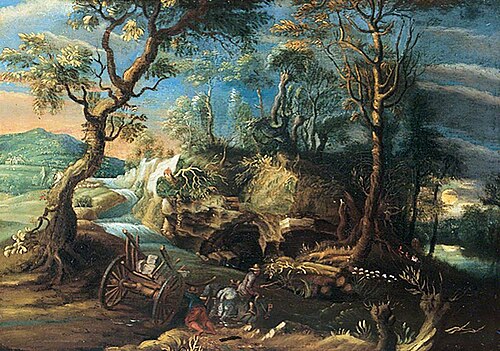 Rocky Landscape with Figures, , Pierre Paul Rubens