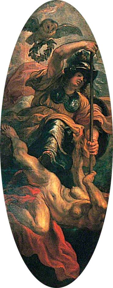Minerva Spearing Ignorance, 1633, Pierre Paul Rubens