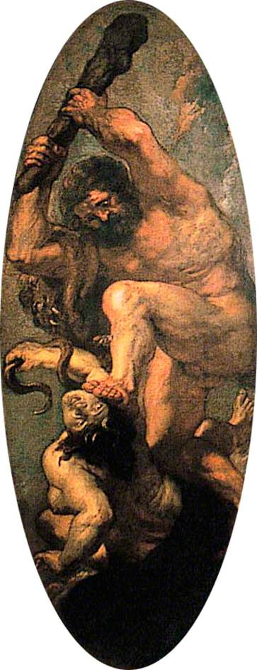 Hercules Crushing Discord, 1633, Pierre Paul Rubens