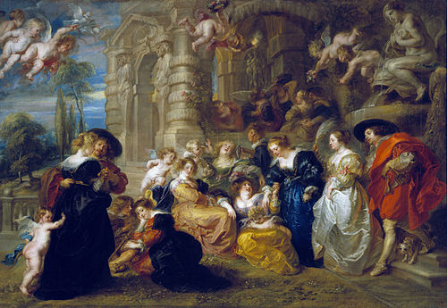 Le jardin de l'Amour, 1630, Pierre Paul Rubens