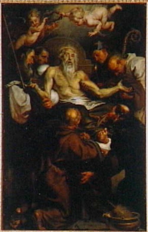 The death of Saint Anthony Abbot, 1615, Pierre Paul Rubens