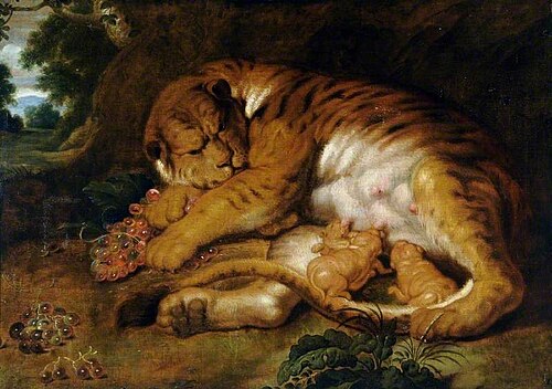 Tigress with Her Cubs, , Pierre Paul Rubens