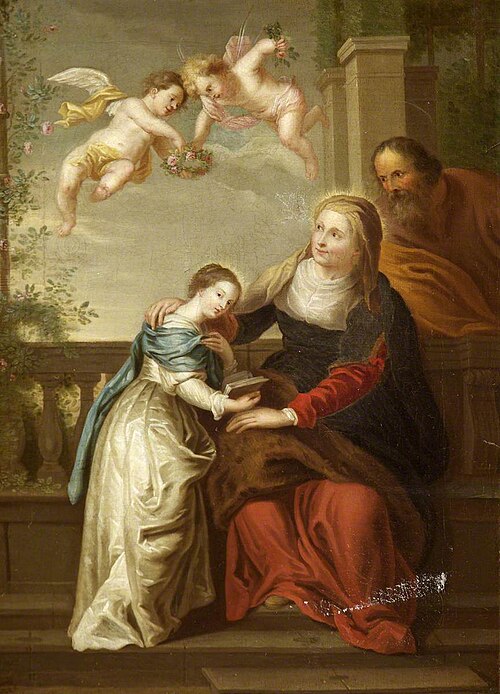 Anna and Joachim with the Virgin Mary, , Pierre Paul Rubens