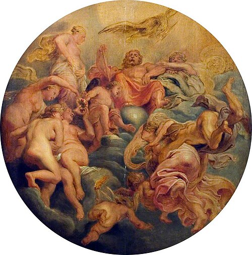 Mercury Conducting Psyche to Olympus, , Pierre Paul Rubens