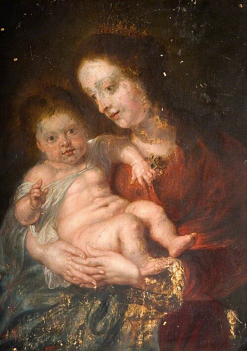 Virgin and Child, , Pierre Paul Rubens