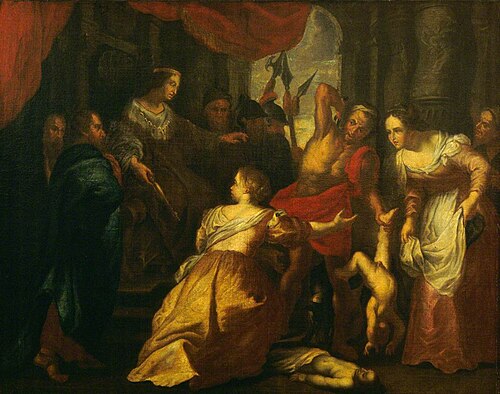 The Judgement of Solomon, , Pierre Paul Rubens