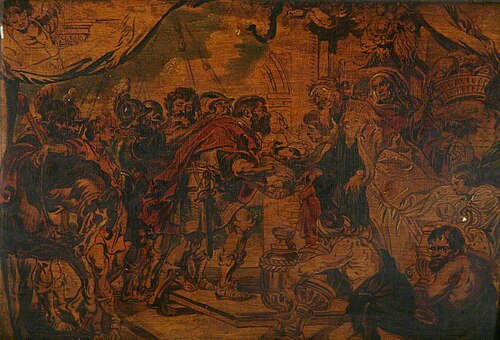 Abraham and Melchisedek, , Pierre Paul Rubens