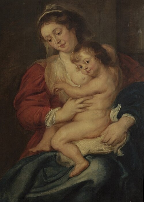 Virgin and Child, , Pierre Paul Rubens